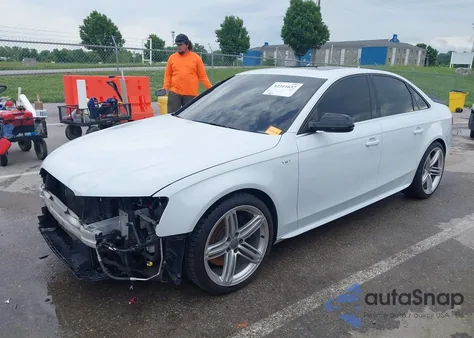 2013 Audi S4 3.0T Premium Plus from USA, damaged, VIN WAUBGAFL4DA186635